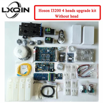 LXQIN i3200 Hoson upgrade kit за Epson dx11 dx5 се превърне в мрежова версия на такси i3200 с 4 глави комплект за широкоформатен принтер