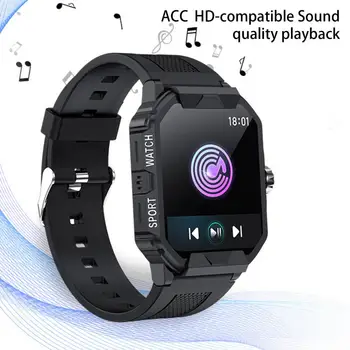 Модни умни ръчни часовници с пълен сензорен екран с висока разделителна способност, съвместими с Bluetooth за провеждане на разговори, наблюдение на съня, фитнес часовник