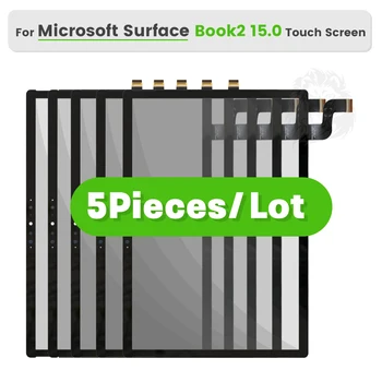 5 бр. Оригинал за Microsoft Surface Book 2 1793 дигитайзер с докосване на екрана в събирането 15,0 