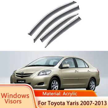 за Toyota Yaris Vitz, Daihatsu Charade XP90 2007 ~ 2013 2012 2011 Авто Прозорец Козирка, Шатри, Слънцезащитни дрехи за дъжд, Дефлектор, Подслон, Защита от Сянката