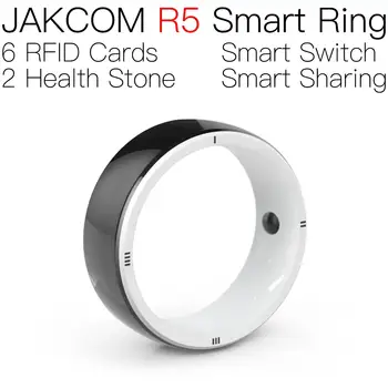 JAKCOM R5 Smart Ring Ново прием под формата на nfc етикети с логото на марката и код smarters tv xtream 8181 jeux прекъсвач, преминаване ter 125 khz
