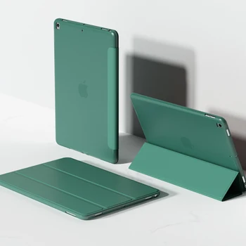 За iPad 2 Air Air 1 Калъф A1474 A1566 от изкуствена кожа с поставка Smart Cover с автоматичен режим сън