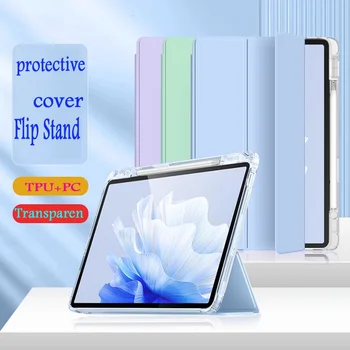 Калъф от TPU + PC за Samsung Galaxy Tab S6 Lite 2022 S7 11 S8 Tab S8 Plus 12,4 S7 FE 12,4 Калъф Пълно Защитно покритие със слот за молив