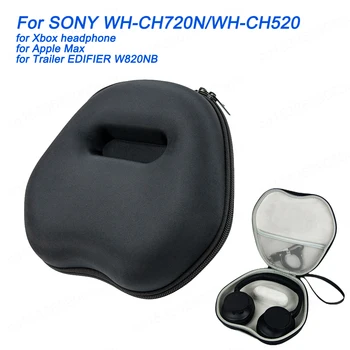 Твърда чанта с ръчно с въже за SONY WH-CH720N/WH-CH520, защита на слушалки, чанта за съхранение, пътна чанта за носене