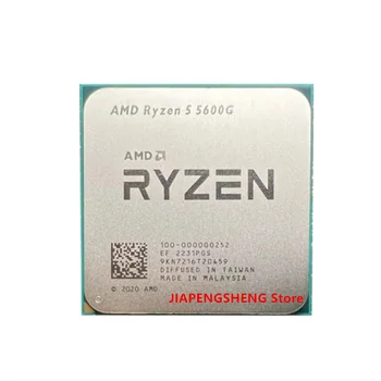 Използван AMD Ryzen 5 5600 R5 5600 3,5 Ghz Шестиядерный Двенадцатипоточный процесор на 7 NM, 65 W L3 = 32 M 100-000000927 Гнездо AM4