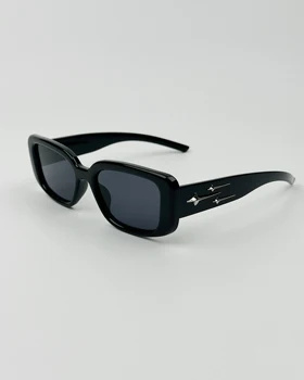 Кутия с декоративни слънчеви очила с пентаграма, устойчиви на uv UV400, модни слънчеви очила за жени