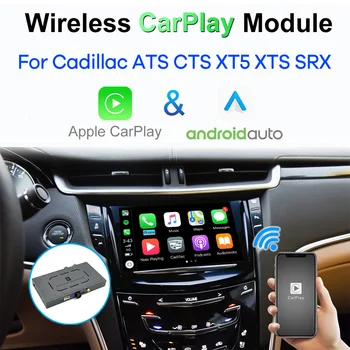 Безжична CarPlay за Cadillac ATS CTS XT5 XTS SRX 2014-2017 Android Автоматичен модул на Скоростната видеоинтерфейс Slr линк