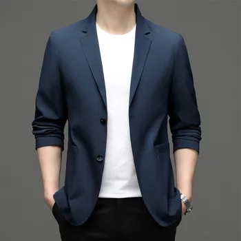 5661-2023 Мъжки модерен случайни малък костюм мъжки корейски 51 вариант приталенного яке, монофонични яке