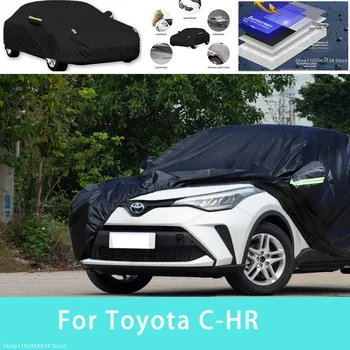 За Toyota C-HR външна защита, пълни с автомобил сеат, снежната покривка, козирка, водоустойчива прахозащитен външни автомобилни аксесоари