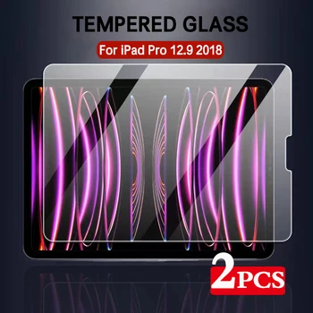 2 БР. Екран Протектор За iPad Pro 12,9 см 2018 3rd A2014 A1895 A1876 A1983 Защитно Фолио Против Надраскване, Прозрачно Закалено Стъкло