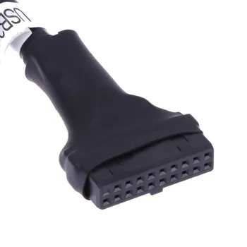 19/20-пинов конектор, USB 3.0 за свързване до 9-номера за контакт конектора USB 2.0 за свързване към дънната платка, кабел-адаптер, продажба и директна доставка, 1 бр./2 бр./5 бр. 19/20-пинов конектор, USB 3.0 за свързване до 9-номера за контакт конектора USB 2.0 за свързване към дънната платка, кабел-адаптер, продажба и директна доставка, 1 бр./2 бр./5 бр. 5