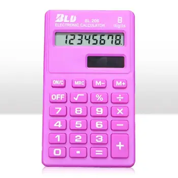 Мини-калкулатор практичен професионален преносим 8-цифрен дисплей студентски калкулатор студентски калкулатор с батерии