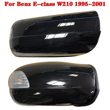 Auto Колата Отвън за Обратно виждане Огледало на Обектива за Обратно виждане Външно Огледало Указател на Завоя възли За Mercedes-Benz E-class W210 1995-2001