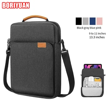 Чанта за таблет с диагонал 9,7-13 инча, чанта през рамо за Samsung Galaxy Tab S6 S7 Lite, калъф за таблет, чанти през рамо, чанта за носене, чанта за съхранение