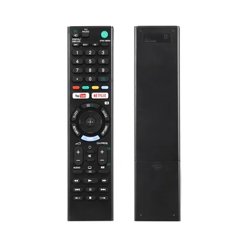 Преносимото дистанционно управление RMT-TX300E за Sony Bravia TV KD43X7000E KD-43X7000E KD43X7000F с ключовете на Netflix и YouTube Преносимото дистанционно управление RMT-TX300E за Sony Bravia TV KD43X7000E KD-43X7000E KD43X7000F с ключовете на Netflix и YouTube 2