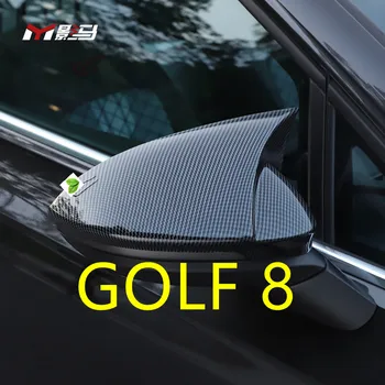 За Golf 8 специален клаксон на корпуса на огледалото за обратно виждане MK8 Pro Rline модификация на външния вид на украсата на кутията огледала за обратно виждане