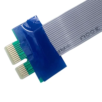 PCI Express Странично Card Удължител PCIE 1X по 1X слот Странично Card Конвертор удължител за кабел адаптер PCI Express Странично Card Удължител PCIE 1X по 1X слот Странично Card Конвертор удължител за кабел адаптер 2