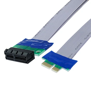 PCI Express Странично Card Удължител PCIE 1X по 1X слот Странично Card Конвертор удължител за кабел адаптер PCI Express Странично Card Удължител PCIE 1X по 1X слот Странично Card Конвертор удължител за кабел адаптер 4