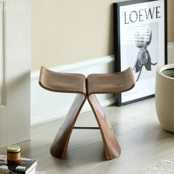Стол в стил датската пеперуди, столче за дивата хол, столче за подмяна на на обувките, столче за творчески дейности за свободното време, мебели за библиотека Cadeira