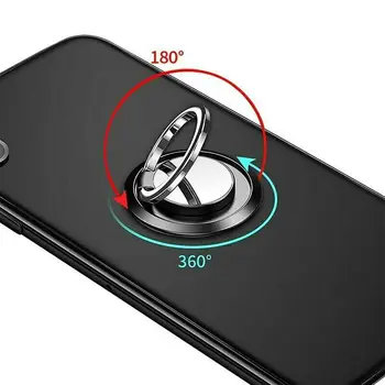 Универсален държач за халки на пръста си, ръкохватка, въртяща се на 360 градуса за мобилен телефон, кола магнитно закопчаване, стикер на задния панел на телефона, скоба Универсален държач за халки на пръста си, ръкохватка, въртяща се на 360 градуса за мобилен телефон, кола магнитно закопчаване, стикер на задния панел на телефона, скоба 1