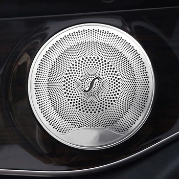 За Mercedes Benz E Class W213 авто аудио говорител врата високоговорител панела изход за въздух лампа за четене Покритие капаци и аксесоари за интериора За Mercedes Benz E Class W213 авто аудио говорител врата високоговорител панела изход за въздух лампа за четене Покритие капаци и аксесоари за интериора 1