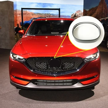 ABS Пластмаса за Mazda CX-5 2017 2018 2019 2020 Аксесоари за Автомобили главоболие знак рамка панел Капак Завърши Стикер Автомобилен стайлинг 1 бр.