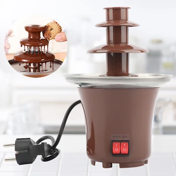 Мини-шоколадов фонтан, нагревающий шоколадов фонтан, водопад, гореща машина Мини-шоколадов фонтан, нагревающий шоколадов фонтан, водопад, гореща машина 4