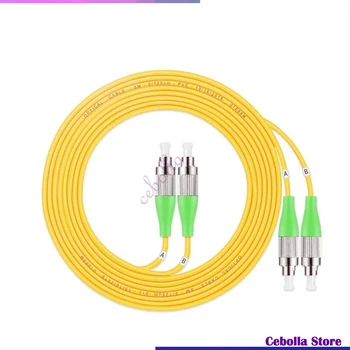 1бр 10 м ~ 50 м fiber patch-кабели FC/APC, FC/APC FTTH duplex однорежимный кабел с дължина 9/125