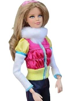 Зимно палто за cosplay, яке, топ за Барби кукли, дрехи, Дънки, панталони, 1/6 BJD, аксесоари за кукли, детски играчки 