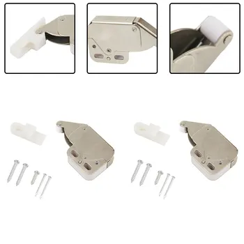2 комплекта на мини сензорната ключалка за Автоматична пружина на бравата на вратата на кабинета на кабинета хардуер и Аксесоари