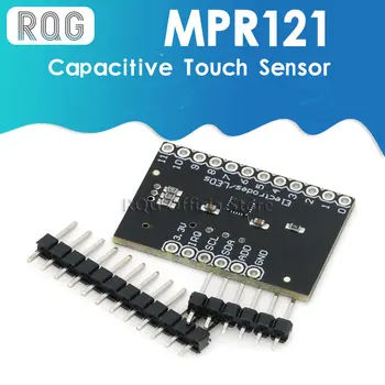 MPR121 Breakout V12 Капацитивен Сензорен екран Сензор за Модул Контролер I2C клавиатура Такса за Разработка За Arduino