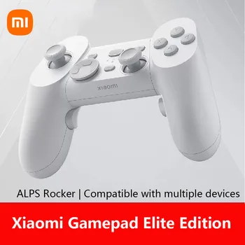 Xiaomi Gamepad Elite Edition Bluetooth 2.4 G джойстик ALPS 6-осовата линия на двигател с гироскопом Безжичен гейм контролер за телефон, таблет, телевизор, КОМПЮТЪР