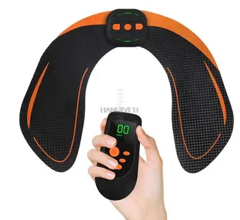 EMS Безжично дистанционно тренажор за горната част на бедрата, USB електрически стимулатор на мускулите, тонизиране на задните части, тоник за задните части, лифтинг, масажор за отслабване