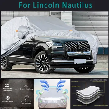 За Lincoln Nautilus 210T Пълни Автомобилни седалките Външна защита от Слънцето и ултравиолетовите Прах, Дъжд, Сняг Защитен Авто Защитен калъф