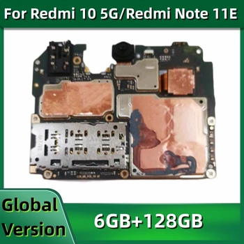 Дънна платка за Xiaomi Redmi 10 5G, Логическа платка с процесор Dimensity 700, 128 GB глобалната памет, дънна Платка за Redmi Note 11E Дънна платка за Xiaomi Redmi 10 5G, Логическа платка с процесор Dimensity 700, 128 GB глобалната памет, дънна Платка за Redmi Note 11E 1