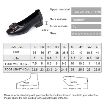 AIYUQI/ Дамски обувки на точки; Новост 2023 г.; Дамски Пролетно обувки от естествена кожа; Големи размери 41, 42, 43; Дамски обувки на средна възраст AIYUQI/ Дамски обувки на точки; Новост 2023 г.; Дамски Пролетно обувки от естествена кожа; Големи размери 41, 42, 43; Дамски обувки на средна възраст 5