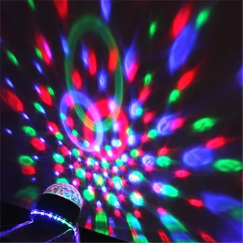 Мини RGB 5 W кристална магически топка с led лампа с активен звук Auto DJ KTV дискотека с лазерен ефект Светлинни вечерни коледни светлини Мини RGB 5 W кристална магически топка с led лампа с активен звук Auto DJ KTV дискотека с лазерен ефект Светлинни вечерни коледни светлини 3