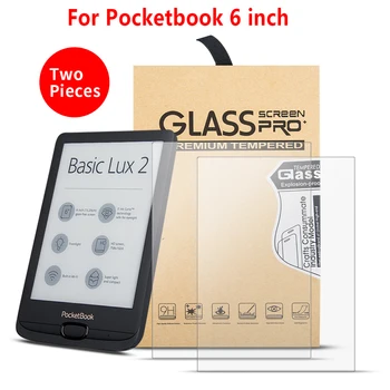 2 бр./лот, защитен слой от закалено стъкло за Pocketbook Basic 3, защитно фолио за екрана на Pocketbook 614 Plus/626/632/622 /627