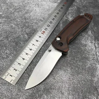 Походный тактически сгъваем нож от неръждаема стомана 8Cr13MoV, остро ловно нож за яденето на месо, преносим инструмент за оцеляване за катерене